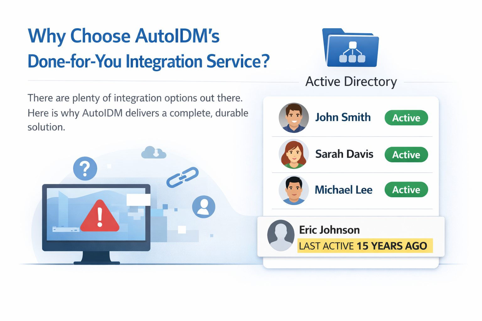 Why Choose AutoIDM's Done-for-You Integration Service? hero